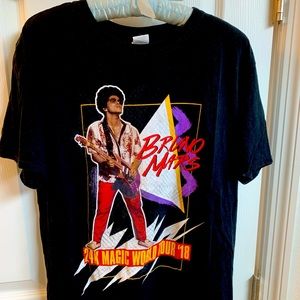 Bruno Mars 24k Magic tour 2018 t-shirt